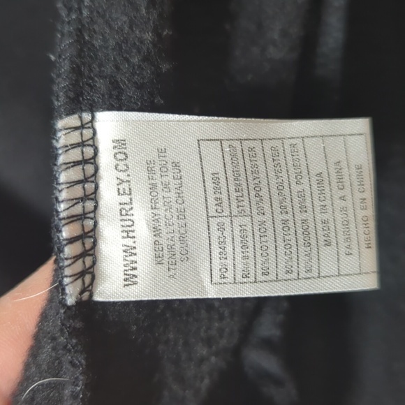 Y2K Graphic Embroidered Hurley Hoodie - Picture 12 of 13